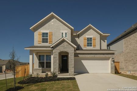 New construction Single-Family house 2602 Vistablue, San Antonio, TX 78245 Crockett- photo 1 1