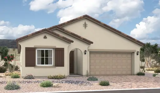 New construction Single-Family house 18535 W Laurie Ln, Waddell, AZ 85355 plan Raleigh - image