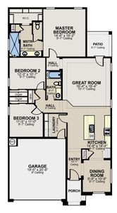 New construction Single-Family house 14016 Paseo Corez Ct, El Paso, TX 79928 plan Roswell - image 5