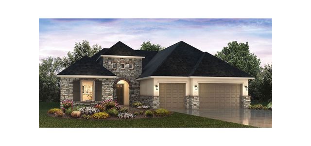 New construction Single-Family house 9501 Ed Robson Blvd, Denton, TX 76207 plan Harmony - image