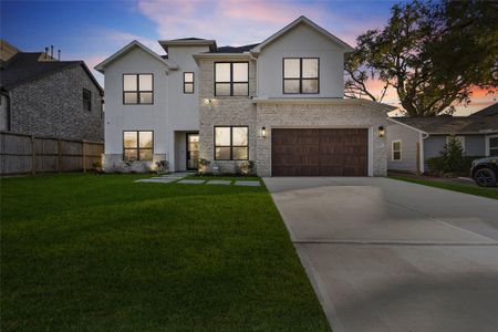 New construction Single-Family house 7115 Raton St, Houston, TX 77055 - image