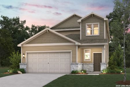 New construction Single-Family house 4322 Hobbiton Wy, New Braunfels, TX 78130 plan Riley - 2511 - image