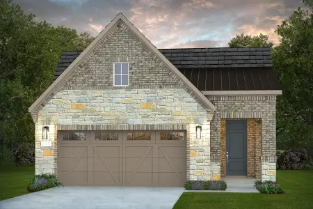 New construction Single-Family house 137 Perth Cv, Bastrop, TX 78602 plan Hallmark - image