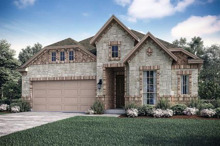 New construction Single-Family house 1865 Flowing Ridge Rd, Midlothian, TX 76065 Augusta- photo 0