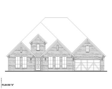 New construction Single-Family house 788 Cedarwood Ct, Haslet, TX 76052 plan 850 - image