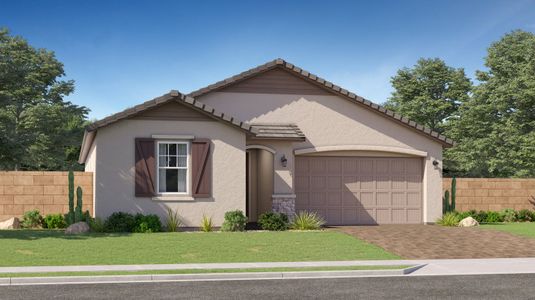 New construction Single-Family house 19155 W Palo Verde Dr, Litchfield Park, AZ 85340 plan Belmont Plan 4069 - image