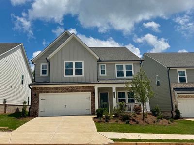 New construction Single-Family house 5509 Coalie Trce, Flowery Branch, GA 30542 Savoy- photo 0