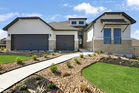 New construction Single-Family house 3037 Ashby Park, Bulverde, TX 78163 plan Franklyn - image