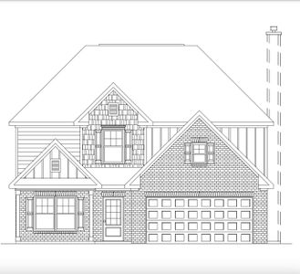 New construction Single-Family house 1431 Dee Kennedy Rd, Hoschton, GA 30548 - photo 0