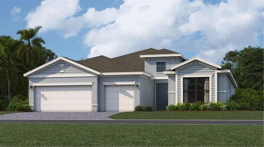 New construction Single-Family house 3011 Pineberry Xing, Parrish, FL 34219 plan Summerville ii - image