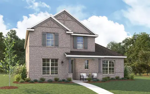 New construction Single-Family house 1089 Birdie St, Gunter, TX 75058 plan Lavon - image