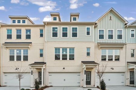 New construction Townhouse house 3195 Eastham Run Dr, Dacula, GA 30019 plan Reynolds - image