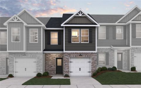New construction Townhouse house 8341 Columbia Ct, Palmetto, GA 30268 - image