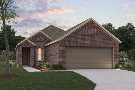 New construction Single-Family house 7504 Spicebush Dr, Ponder, TX 76259 plan Primrose - 30' Smart Series - image