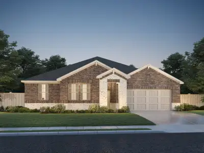 New construction Single-Family house 201 Divisadero Dr, Hutto, TX 78634 plan The Heritage (510) - image
