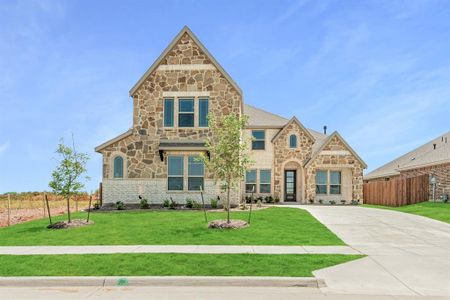 New construction Single-Family house 1348 Beaumont Lane, Red Oak, TX 75154 Spring Cress II- photo 0