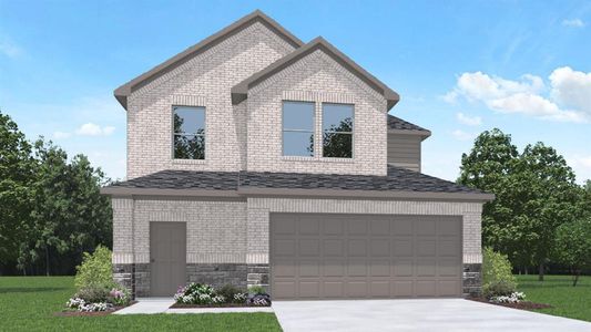 New construction Single-Family house 19907 Palermo Shores Drive, Hockley, TX 77447 - photo 0