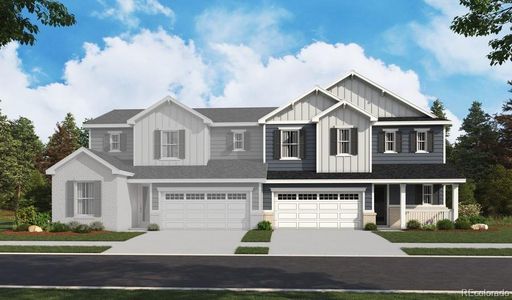 New construction Duplex house 6554 N Malta Street, Aurora, CO 80019 - photo 0