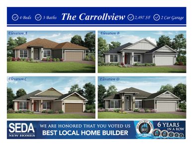 New construction Single-Family house 44 Dawson Creek Way, Saint Augustine, FL 32095 - photo 0