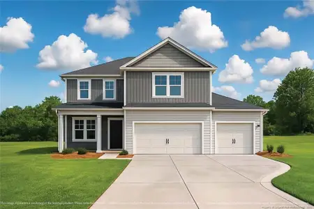 New construction Single-Family house 1092 Alex Baker Rd, Raeford, NC 28376 plan Benson - image