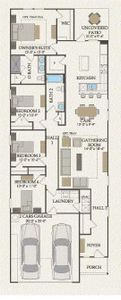 Pulte Homes, Afton floor plan