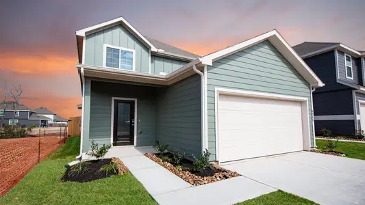 New construction Single-Family house 9258 Grace Ridge Dr, Willis, TX 77318 plan The Woodland - image 2