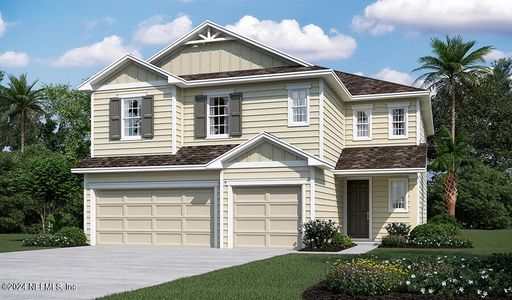 New construction Single-Family house 504 Goldenrod Drive, Saint Augustine, FL 32092 Yorktown- photo 0