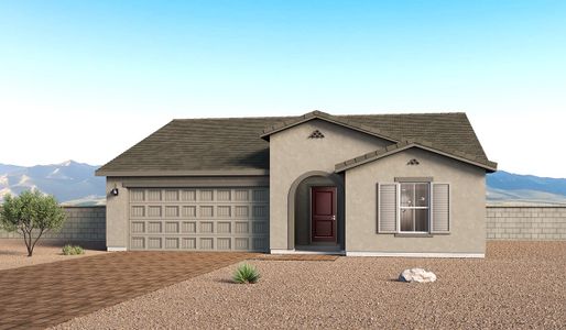 New construction Single-Family house 811 W Calle Lupa, Sahuarita, AZ 85629 plan Jasper - C40J - image