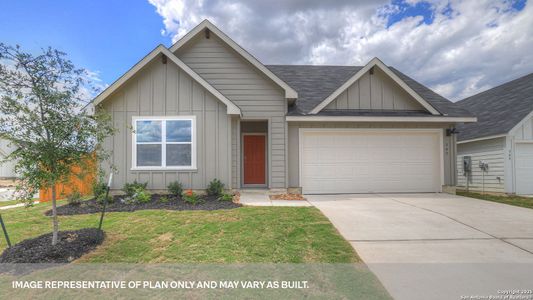 New construction Single-Family house 112 Wagner Wy, San Marcos, TX 78666 plan The Lakeway - image