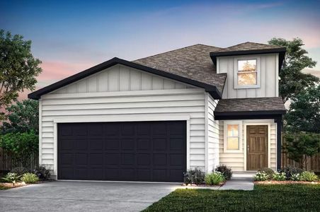 New construction Single-Family house 338 Paradise Canyon Dr, Jarrell, TX 76574 plan Fentress - image