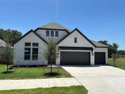 New construction Single-Family house 1916 Scenic Heights Ln, Georgetown, TX 78628 Classic Series - Vanderbilt- photo 0