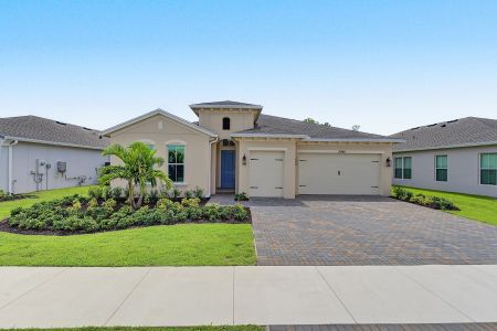 New construction Single-Family house 10144 Nw Field Flower Trl, Port St. Lucie, FL 34987 plan Franklin - image