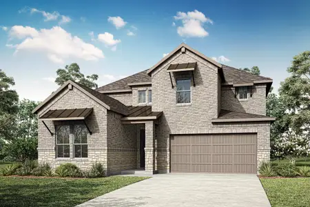 New construction Single-Family house 701 Boardwalk Wy, Aubrey, TX 76227 plan Evelyn - image