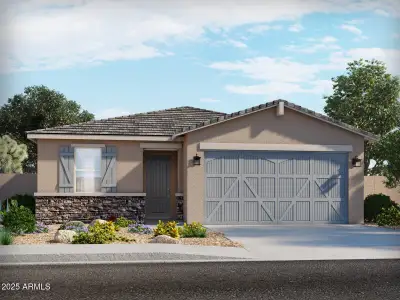 New construction Single-Family house 37013 W Prado St, Maricopa, AZ 85138 Mason- photo 0