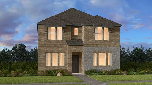 New construction Single-Family house 3300 Winecup Rd, Celina, TX 75009 plan Bruckner - image