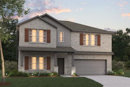 New construction Single-Family house 7749 Moosewood Dr, Fort Worth, TX 76131 plan Columbus - image