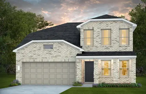 New construction Single-Family house 318 Point Nemo St, Crosby, TX 77532 plan Dinero - image