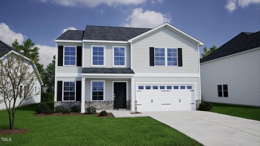 New construction Single-Family house 69 Plantation Dr, Youngsville, NC 27596 plan Telfair - image