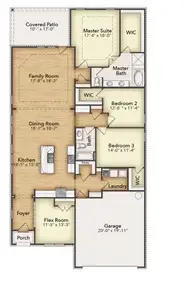 New construction Single-Family house 3525 Helena St, Gainesville, TX 76240 plan San Saba III - image 5