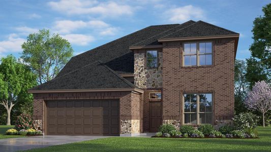New construction Single-Family house 333 Los Llanos Rd, Granbury, TX 76048 plan Concept 2492 - image
