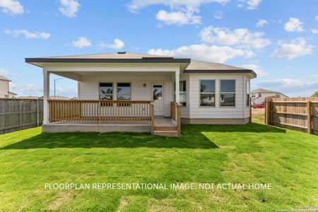 New construction Single-Family house 1144 Limestone Rdg, Seguin, TX 78155 plan Freestone - image