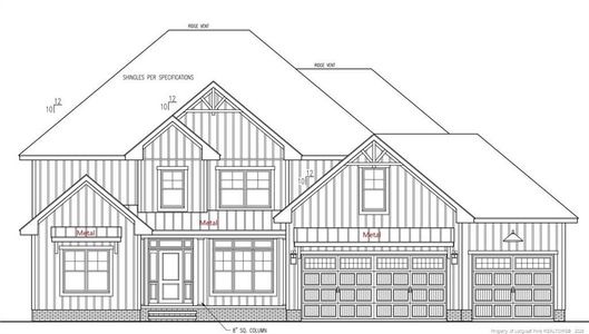 New construction Single-Family house 3118 Cragburn Pl, Fayetteville, NC 28306 - image