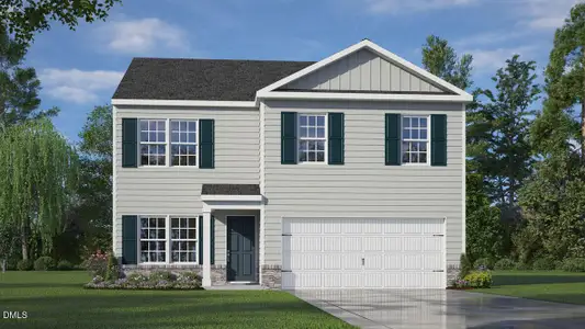 New construction Single-Family house 278 Palm Dr, Sanford, NC 27332 plan BELHAVEN - image