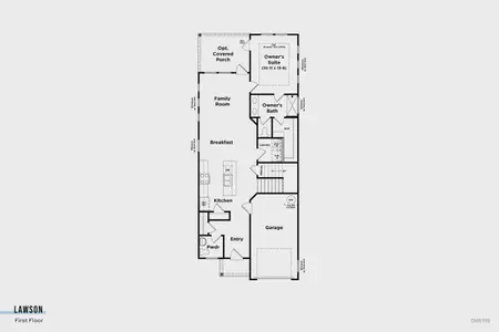 New construction Townhouse house 653 Bolder Wy, Myrtle Beach, SC 29579 plan Lawson - image