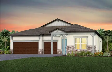 New construction Single-Family house 6952 Depue Dr, Wesley Chapel, FL 33545 - image