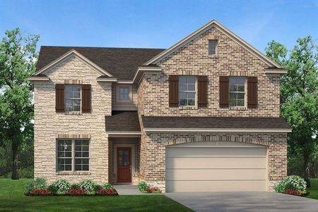 New construction Single-Family house 1316 San Marcus Drive, Springtown, TX 76082 Navasota- photo 0