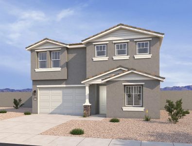 New construction Single-Family house 12330 N Damsen Dr, Maricopa, AZ 85139 plan Daisy - image