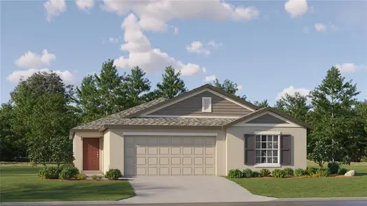 New construction Single-Family house 3650 Forest Path Dr, Plant City, FL 33565 Harrisburg- photo 0