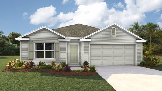 New construction Single-Family house 24265 Nw 10Th Rd, Newberry, FL 32669 plan Cali - image