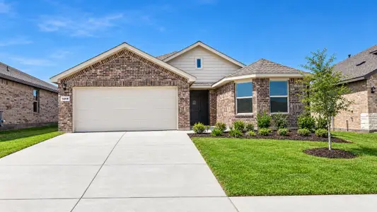 New construction Single-Family house 1056 Foxburg Dr, Fort Worth, TX 76131 plan Huntsville - image
